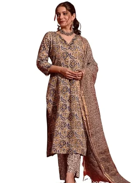 Women Kurta Set || 3pic Kurta For Women (50-85)